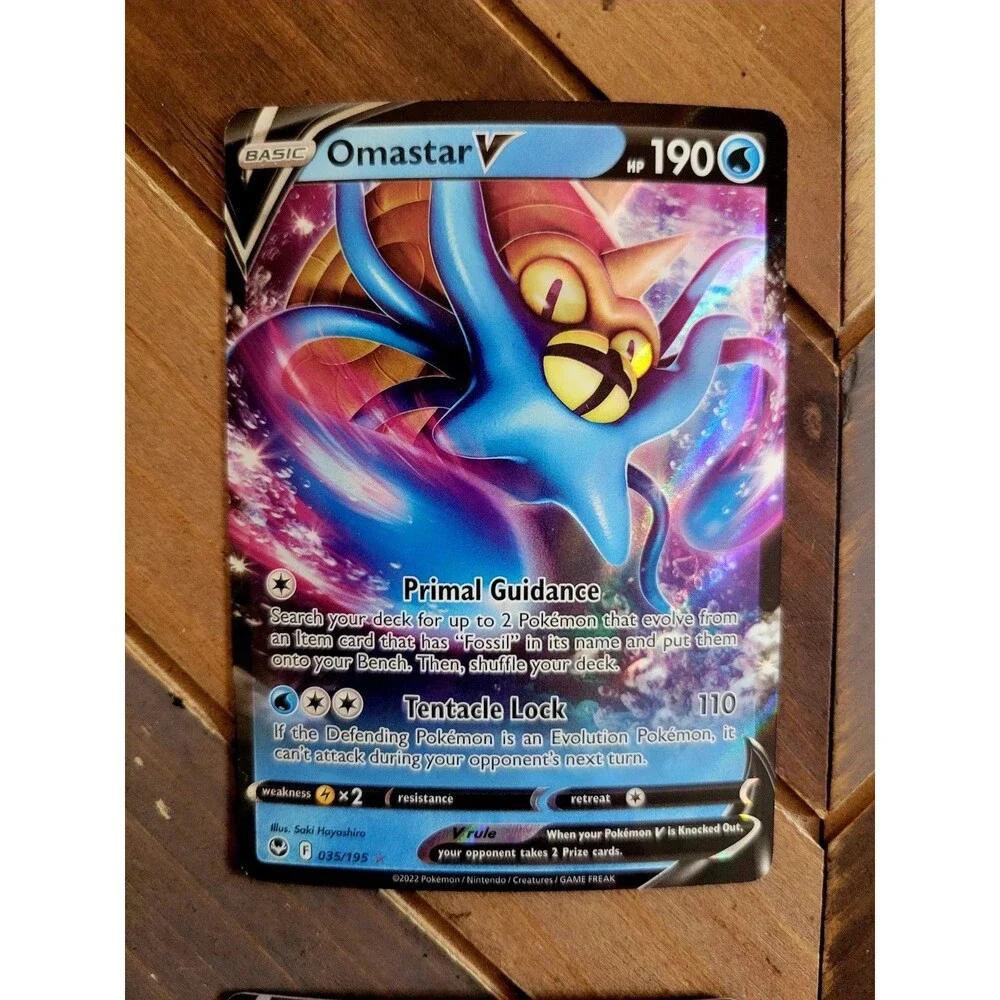 Lot of 4 Pokemon Cards: Unown VSTAR / Mawile V / Omastar V / Magearna V TCG 2022